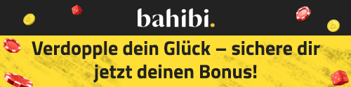 Bonus Banner mit Text über doppeltes Glück